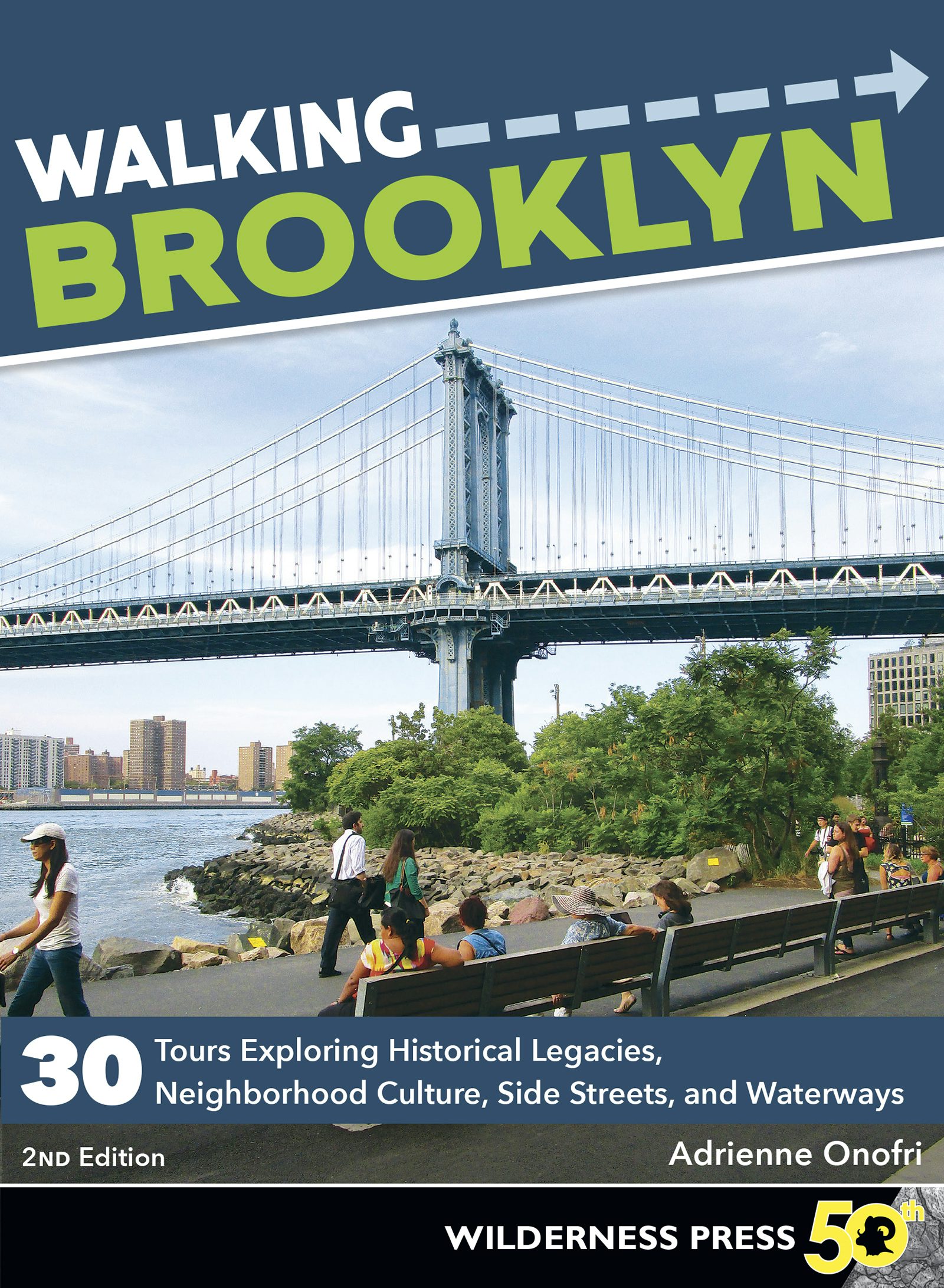 Book cover image for Walking Brooklyn ISBN: 9780899978048